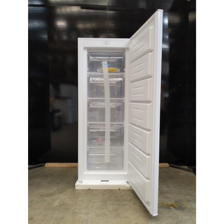 Refurbished electriQ EQFS1420FZHve Freestanding 168 Litre Upright Freezer White