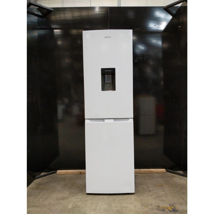 GRADE A3 - electriQ 245 Litre 50/50 Freestanding Fridge Freezer - White