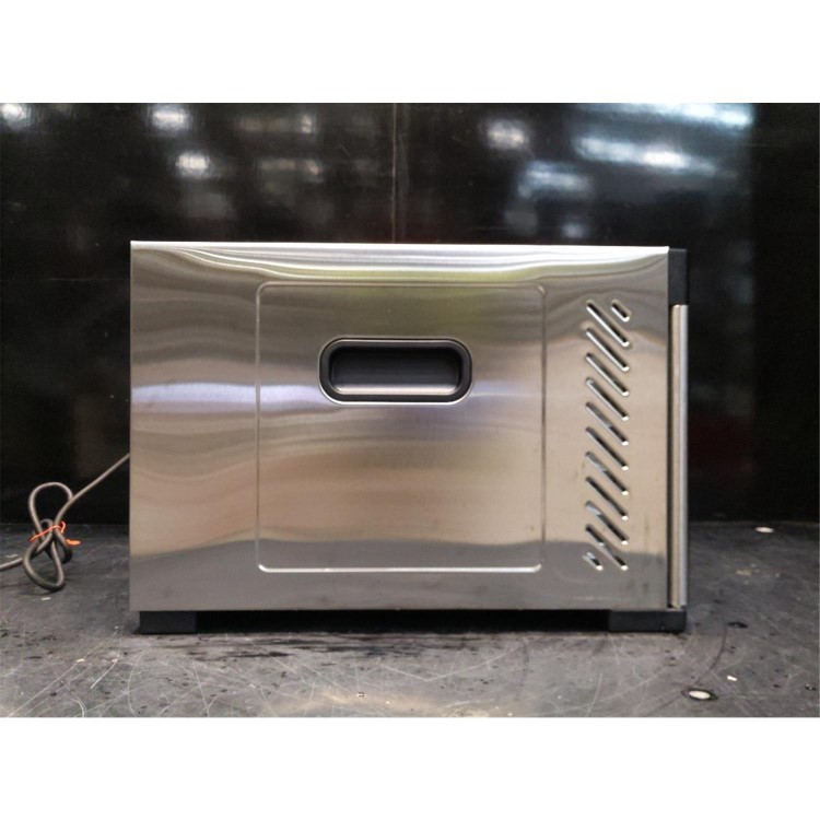 Refurbished electriQ Commercial Digital Food Dehydrator & Dryer with 6 Shelves and 48 Hour Timer - Stainless Steel