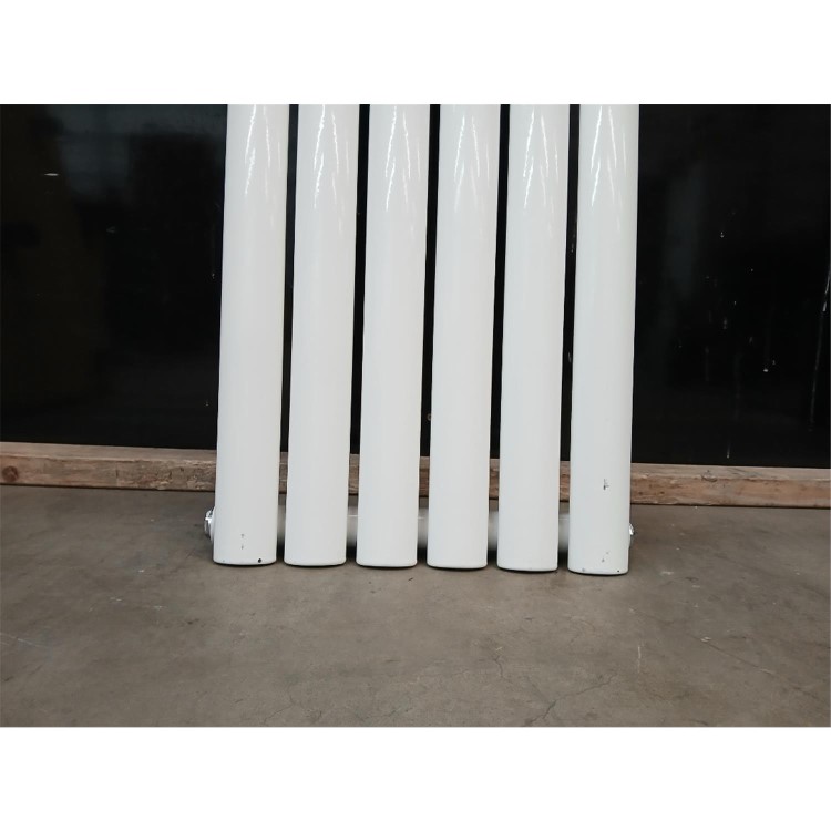GRADE A3 - White Vertical Smart Electric Radiator with Wi-Fi Thermostat - 2kW - H1800xW354mm - Bathroom Safe
