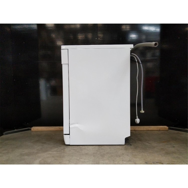 Refurbished electriQ eqdw45pw 10 Place Freestanding Slimline Dishwasher White