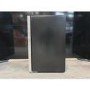 Refurbished electriQ eiQ115DFSS 115 Litre Drinks Fridge Black with Stainless Steel Trim