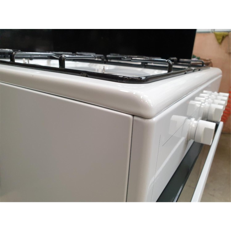 Refurbished electriQ EQGC2W60 60cm Single Oven Gas Cooker White