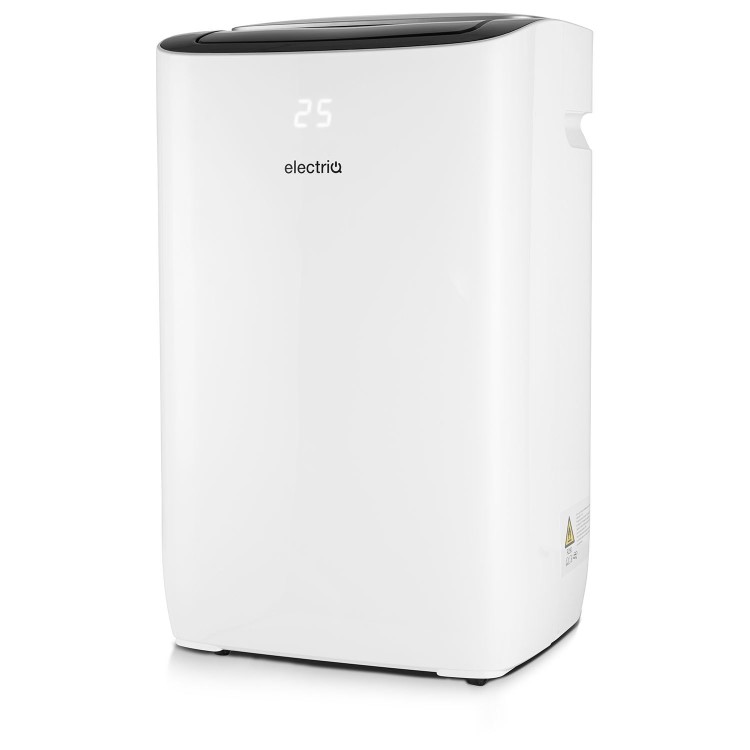 Refurbished electriQ EcoSilent 10500 BTU Smart Portable Air Conditioner with Air Purifier and Heat Pump
