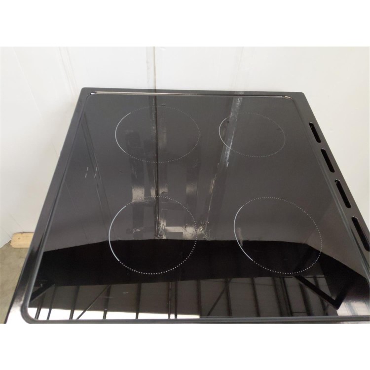 Refurbished electriQ EQEC60TWB4 60cm Electric Cooker Black