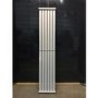 Refurbished White Electric Vertical Designer Radiator 2kW with Wifi Thermostat - H1800xW354mm - IPX4 Bathroom Safe