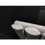 Refurbished White Electric Vertical Designer Radiator 2kW with Wifi Thermostat - H1800xW354mm - IPX4 Bathroom Safe