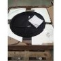 Refurbished electriQ Cast Stone Round Base Wood Burning Garden Fire Pit Brown