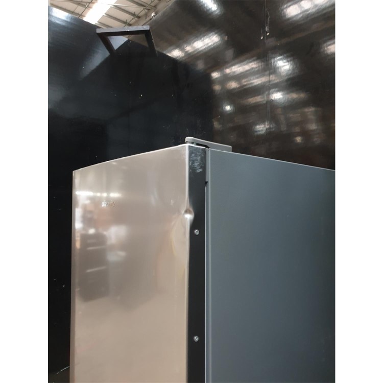 Refurbished electriQ EQFSF144FFINOXve Freestanding 166 Litre Frost Free Tall Freezer