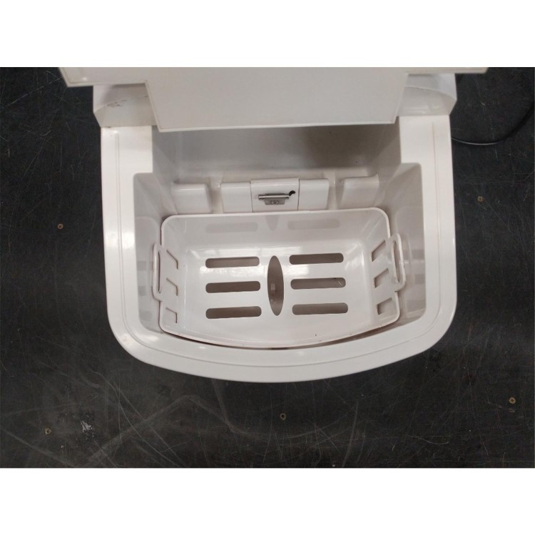 Refurbished electriQ EIQICEMWH Counter Top Ice Maker Machine White