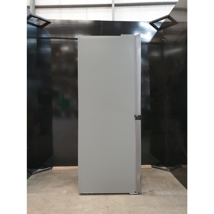 Refurbished electriQ eiQ804DFF 466 Litre American Fridge Freezer Stainless Steel