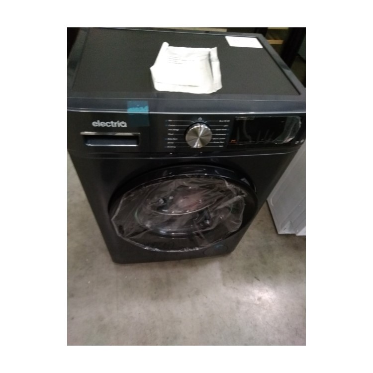 Refurbished electriQ eQMWM8KGFLGA Freestanding 8KG 1400 Spin Washing Machine Grey