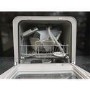 Refurbished electriQ EQDWTTGF 2 Place Table Top Dishwasher with Glass Front White