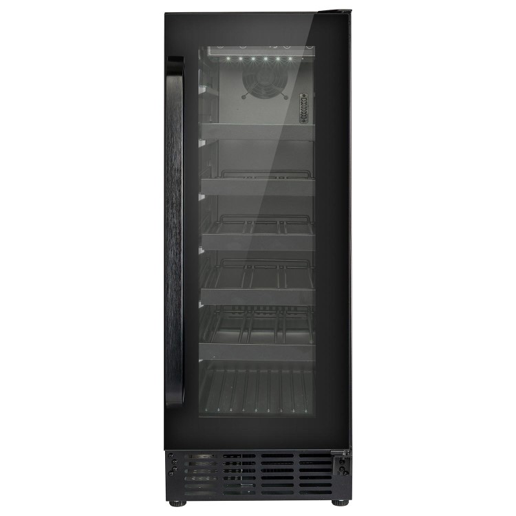 Refurbished electriQ eiQ30WINEBG Freestanding 18 Bottle Under Counter Wine Cooler Black