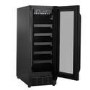 Refurbished electriQ eiQ30WINEBG Freestanding 18 Bottle Under Counter Wine Cooler Black