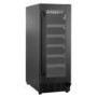 Refurbished electriQ eiQ30WINEBG Freestanding 18 Bottle Under Counter Wine Cooler Black