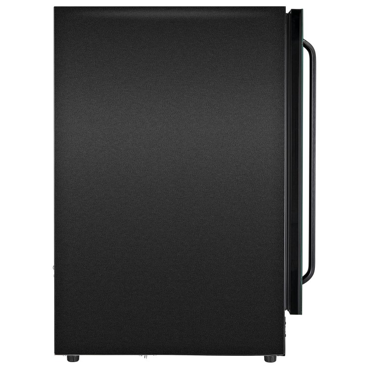 Refurbished electriQ eiQ30WINEBG Freestanding 18 Bottle Under Counter Wine Cooler Black