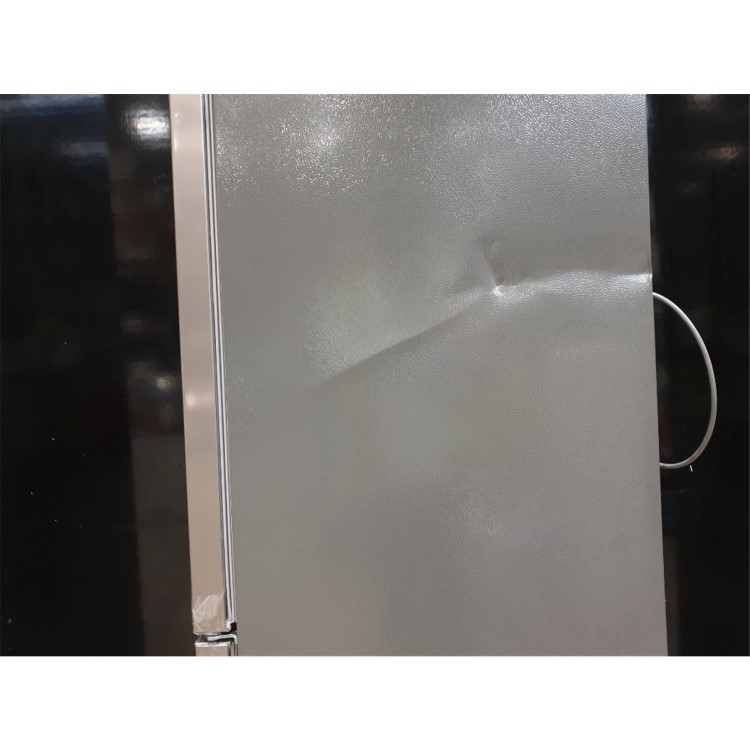 Refurbished electriQ eiQ54MDFFINOX Freestanding 282 Litre 60/40 Frost Free Fridge Freezer Stainless Steel