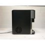 Refurbished electriQ eiqicecm Countertop Ice Maker With Ice Crusher and Water Dispenser in Stainless Steel Black