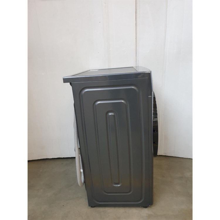 Refurbished electriQ eQMWM8KGFLGA Freestanding 8KG 1400 Spin Washing Machine Grey