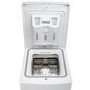 Refurbished electriQ eiQWMTL8 Freestanding 8KG 1300 Spin Top Loading Washing Machine White