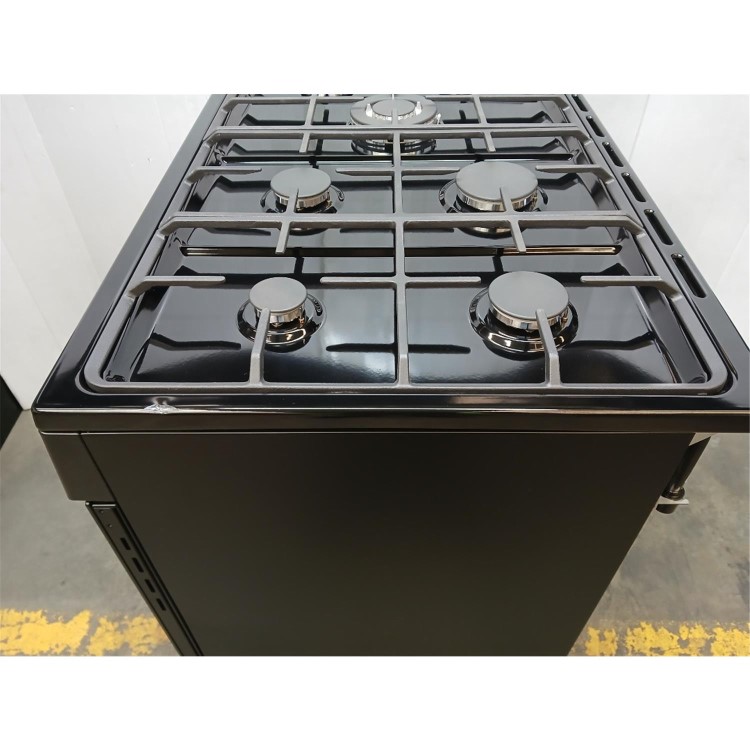 GRADE A2 - electriQ 100cm Dual Fuel Range Cooker - Stainless Steel