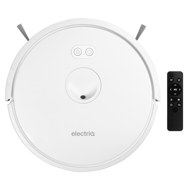 Refurbished electriQ TONY Robotic Vacuum Cleaner and Mop - 4000Pa Suction - White