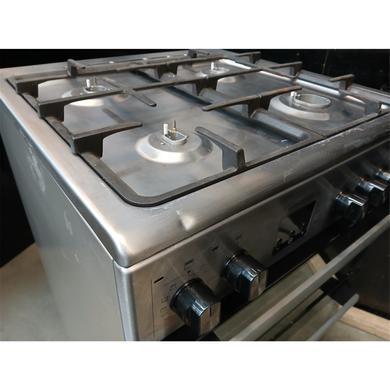 Refurbished electriQ EQDFC360SS 60cm Dual Fuel Cooker Stainless Steel
