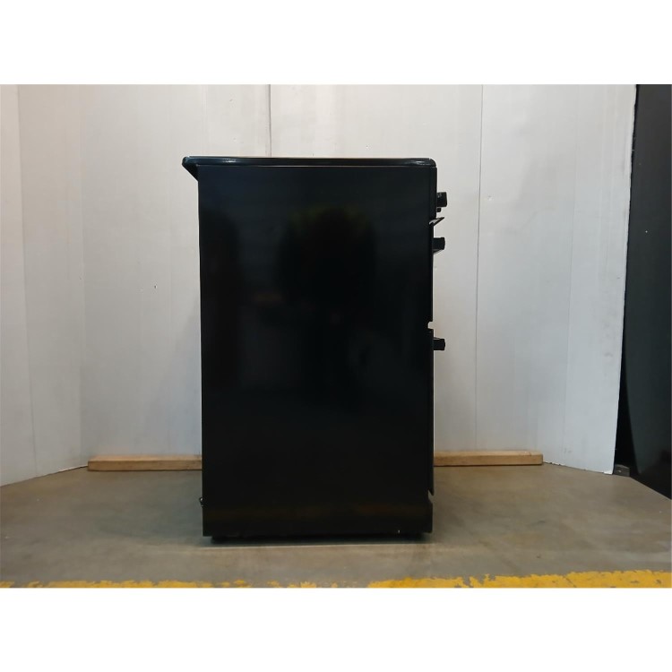 Refurbished electriQ EQEC60B5 60cm Double Oven Electric Cooker Black