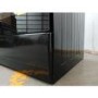 Refurbished electriQ EQRANGE90GASBLACK 90cm Single Oven Gas Range Cooker Black