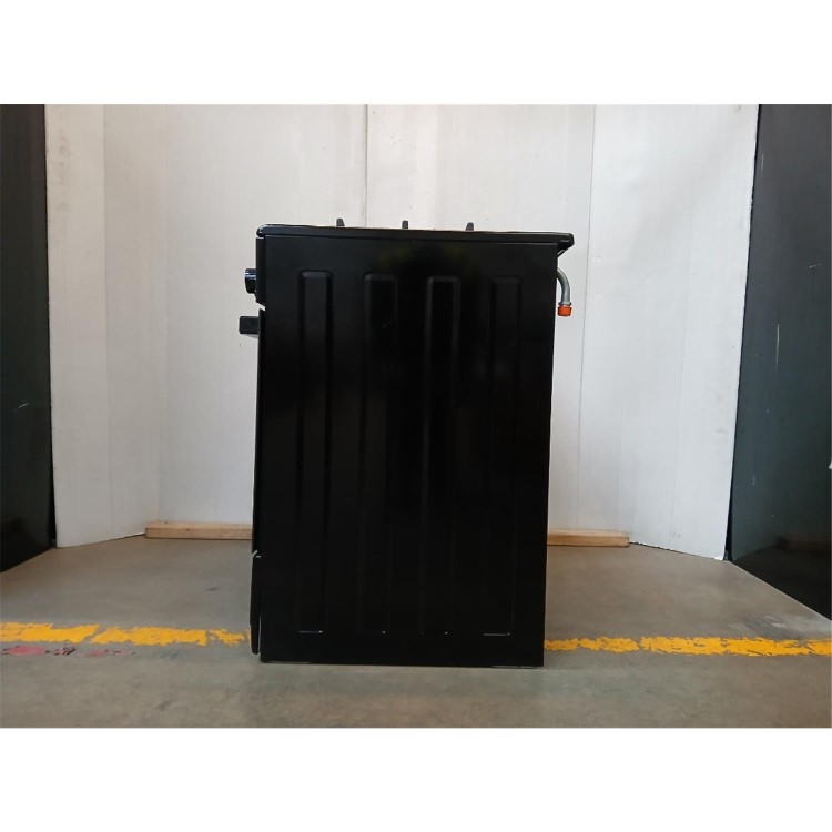 Refurbished electriQ EQRANGE90GASBLACK 90cm Single Oven Gas Range Cooker Black