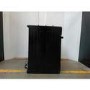 Refurbished electriQ EQRANGE90GASBLACK 90cm Single Oven Gas Range Cooker Black