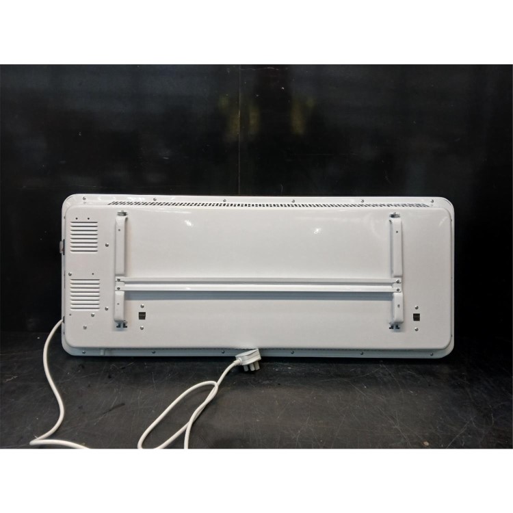 GRADE A3 - electriq 2000W Smart Wall Mountable Panel Heater with Thermostat and Weekly Timer - Bathroom Safe