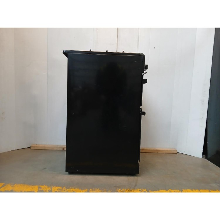 Refurbished electriQ EQDFC360BL 60cm Dual Fuel Cooker Black