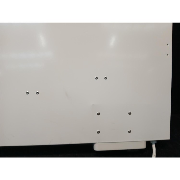 Refurbished electriq 1200W Smart Wall Mounted Designer Glass Heater with Towel Rails - White