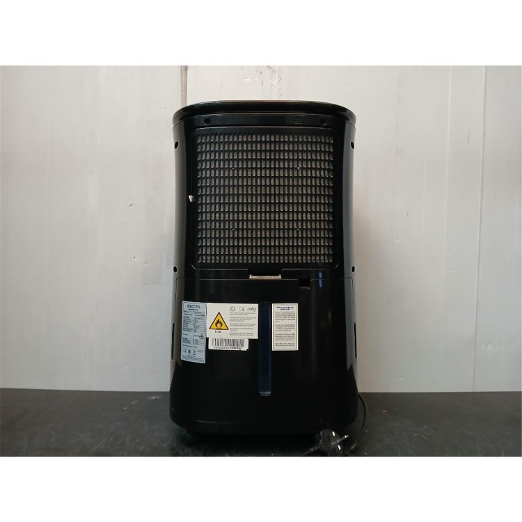 GRADE A3 - electriQ 12L Low-Energy Quiet Laundry Dehumidifier - Black
