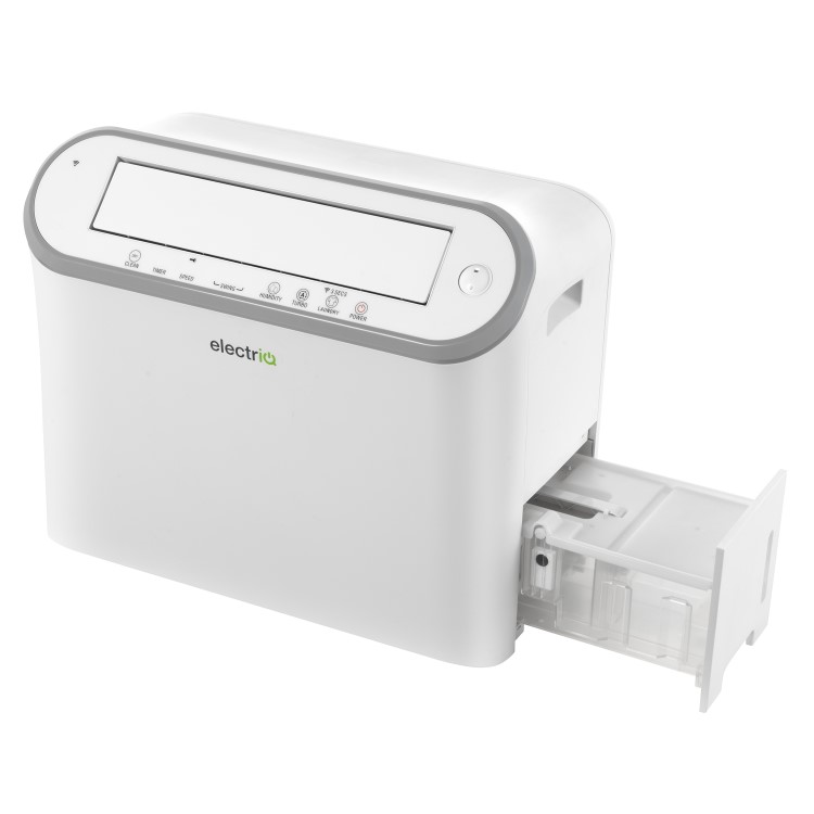 GRADE A2 - electriQ 25L Smart Low-Energy Laundry Dehumidifier - Optimal Performance in Low Temperatures