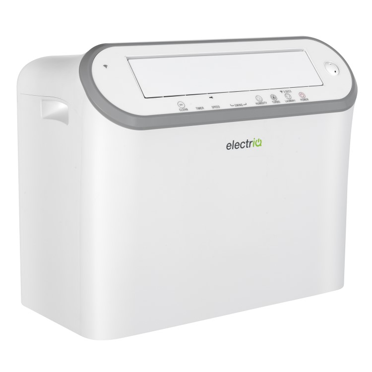 GRADE A2 - electriQ 25L Smart Low-Energy Laundry Dehumidifier - Optimal Performance in Low Temperatures