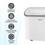 GRADE A2 - electriQ 25L Smart Low-Energy Laundry Dehumidifier - Optimal Performance in Low Temperatures