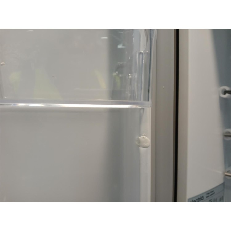Refurbished electriQ eiQ60FDFF Freestanding 320 Litre American Fridge Frost Free Freezer Black Glass