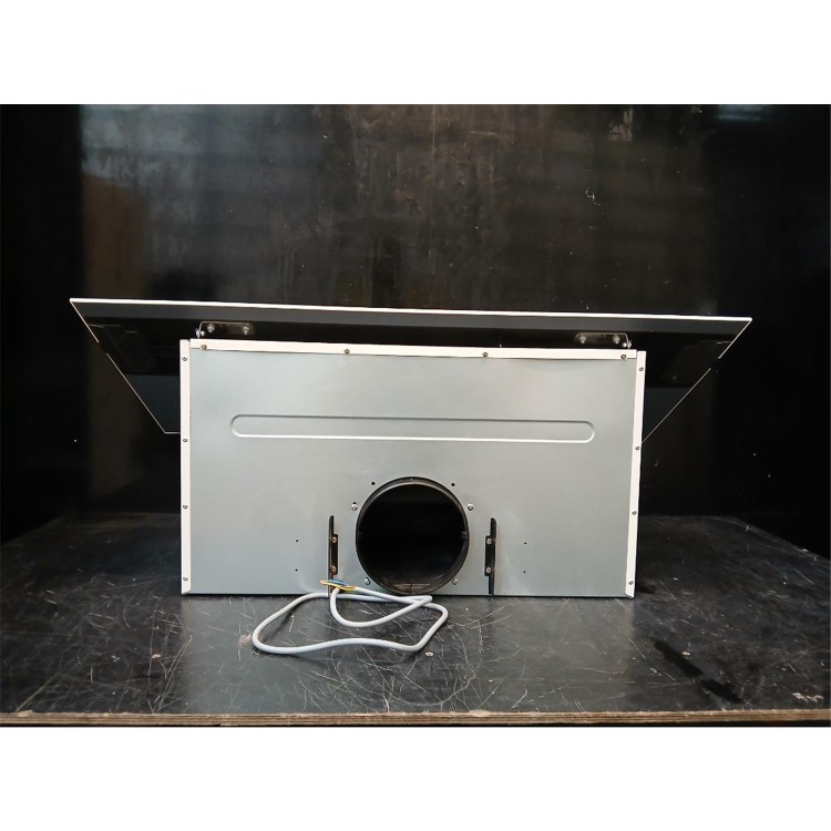 Refurbished electriQ eiQAN90WHHE 90cm Super Silent Angled Cooker Hood White