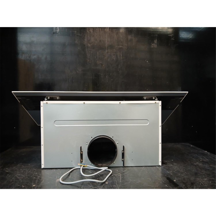 Refurbished electriQ eiQAN90WHHE 90cm Super Silent Angled Cooker Hood White