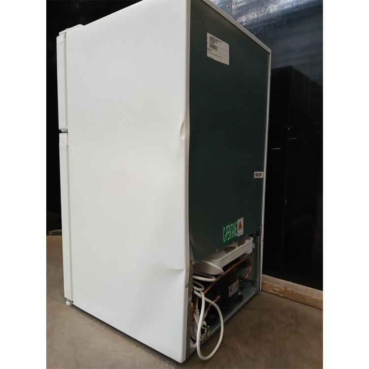 Refurbished electriQ eiQUCFFWHve Freestanding 86 Litre 70/30 Under Counter Fridge Freezer White