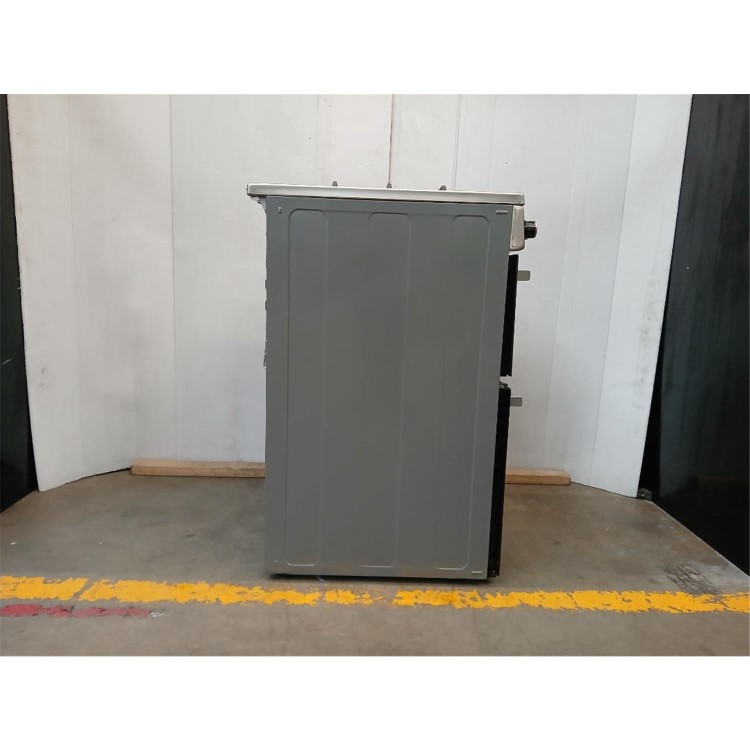 Refurbished electriQ EQDF60MD 60cm Double Oven Dual Fuel Cooker with Mirror Door