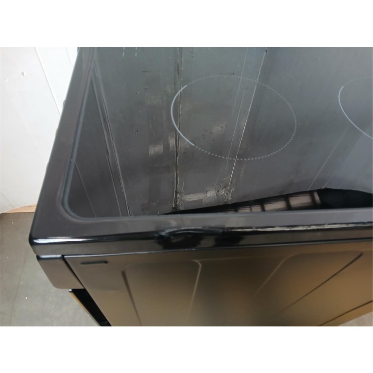 Refurbished electriQ EQEC60TWB4 60cm Electric Cooker Black