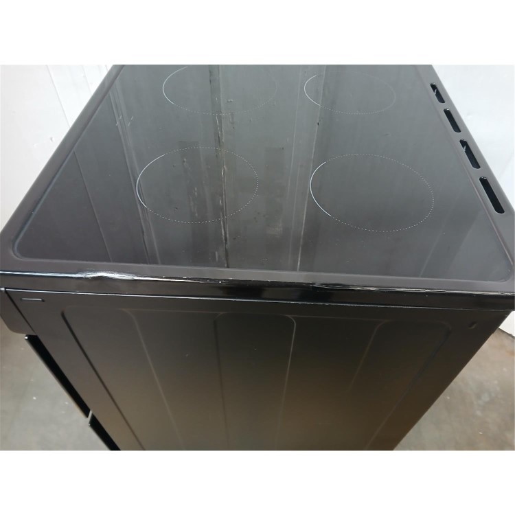 Refurbished electriQ EQEC60TWB4 60cm Electric Cooker Black