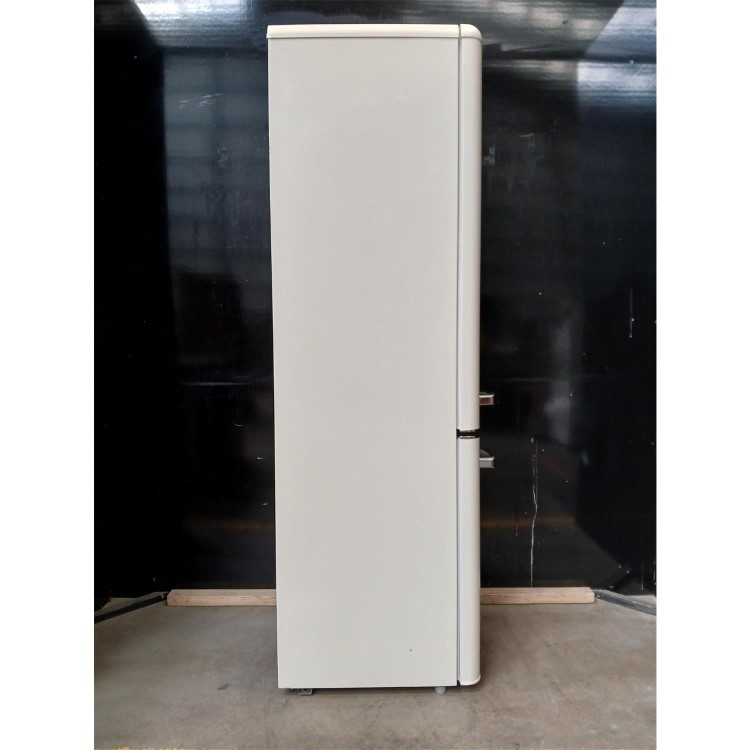 Refurbished electriQ Retro EQ6040RETROCREAMVE Freestanding 244 Litre 60/40 Frost Free Fridge Freezer