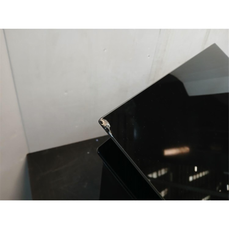 Refurbished electriQ eiQ60ANGLEGHBLHE 60cm Angled Cooker Hood with Hand Gesture Sensor Black