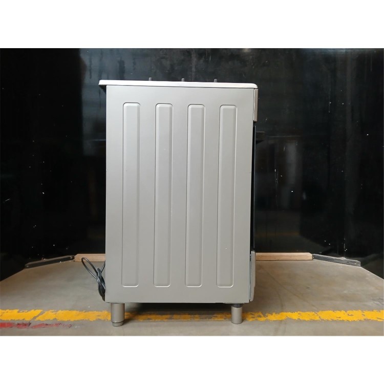Refurbished electriQ EQRANGE90GASSS 90cm Gas Single Oven Range Cooker Stainless Steel