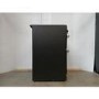 GRADE A3 - electriQ 60cm Double Oven Cooker with Ceramic Hob - Black